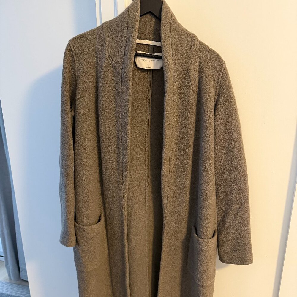The Group Babaton Shawl Merino Wool Jacket